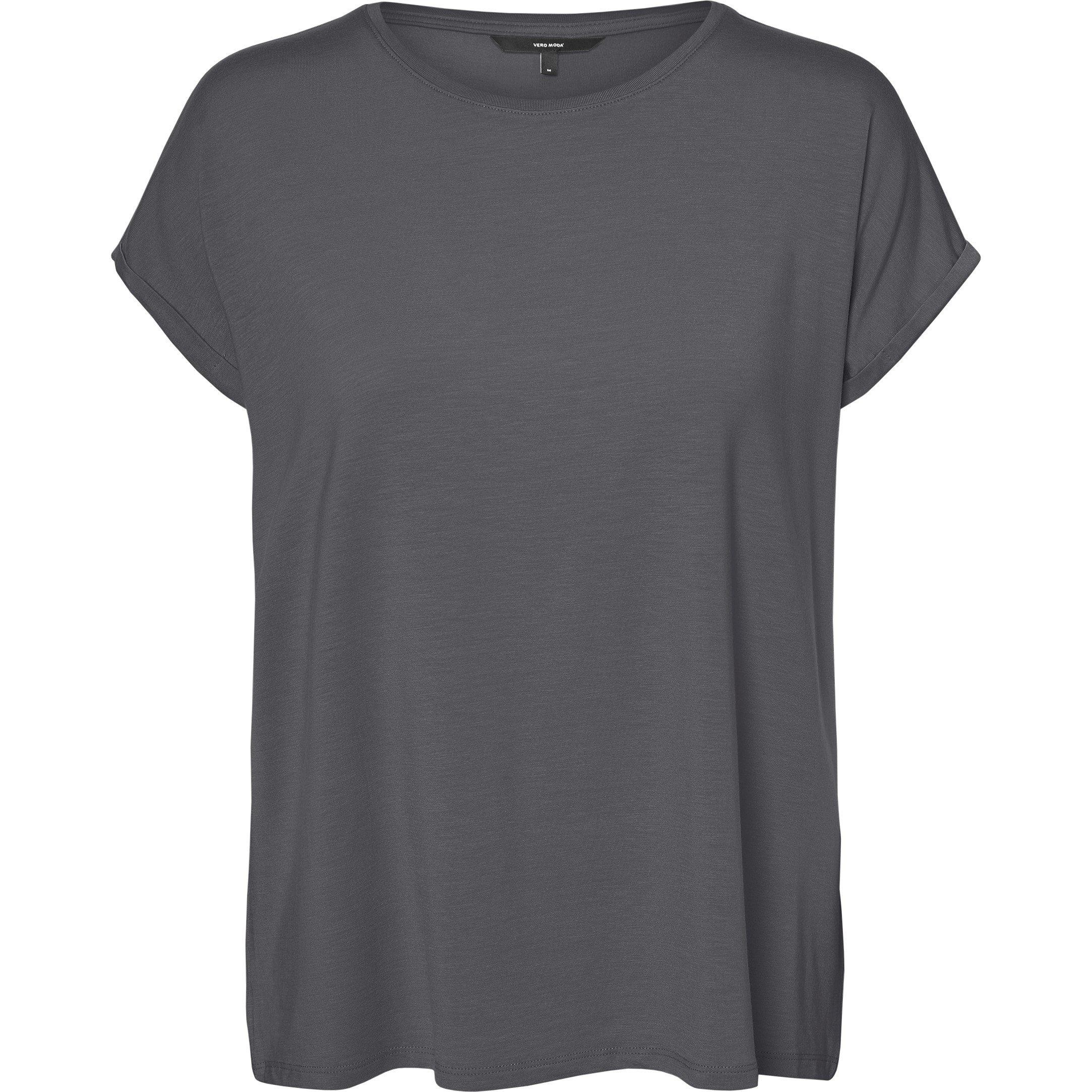 Vero Moda VM Ava Plain Short Sleeve T Shirt Womens