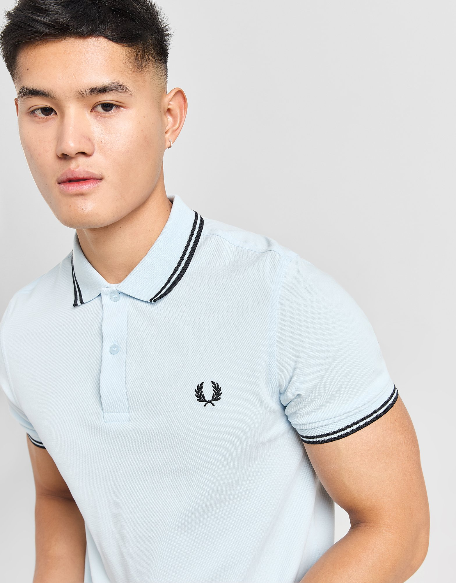 Fred Perry Polo Double Liseré Homme