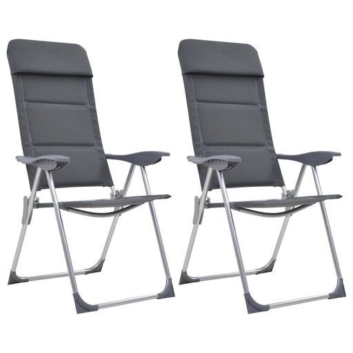 Cadeira de camping Vidaxl 58 x 69 x 86-111 cm
