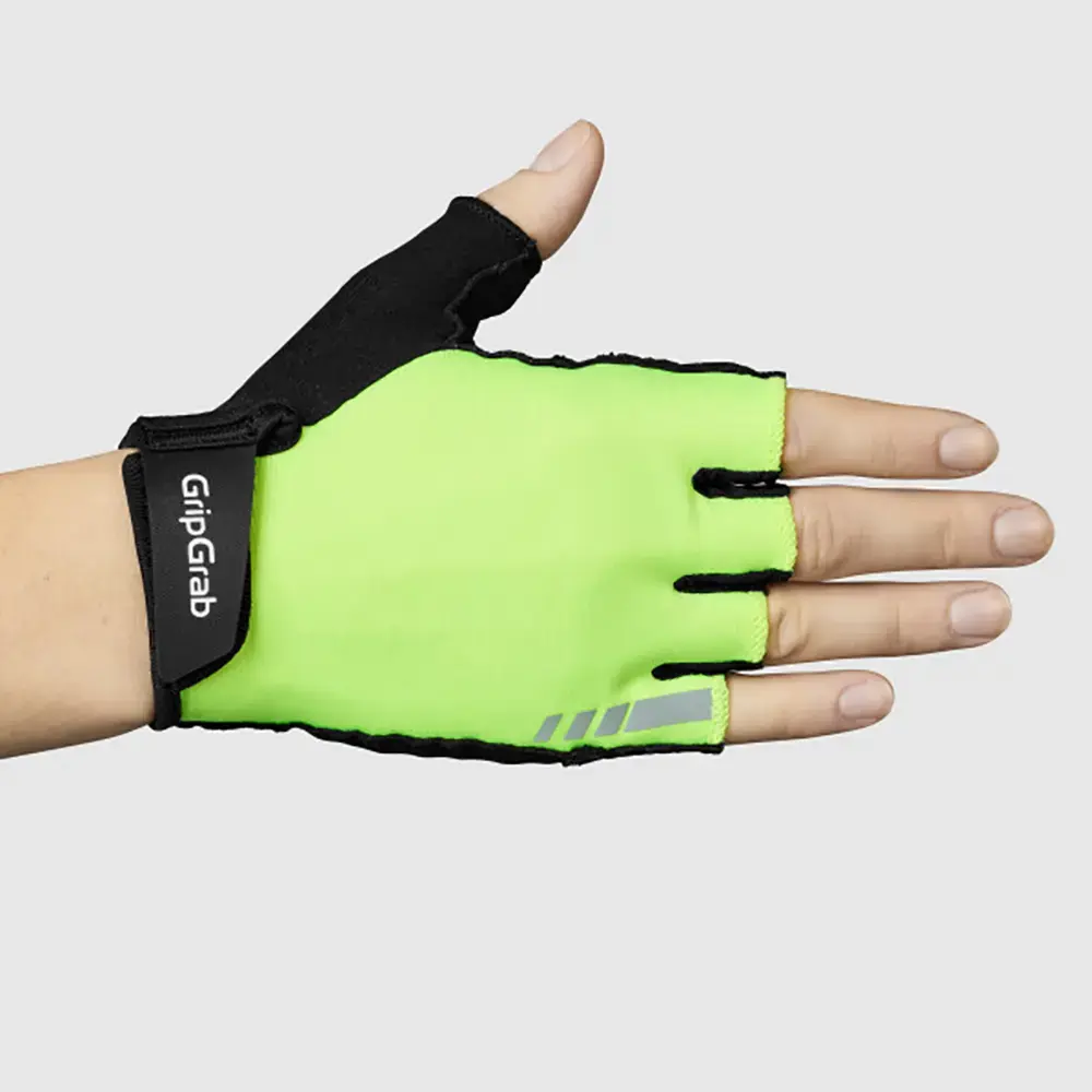 GripGrab Ride RC Max Padded Zomer Fietshandschoenen Hi-Vis Geel Dames