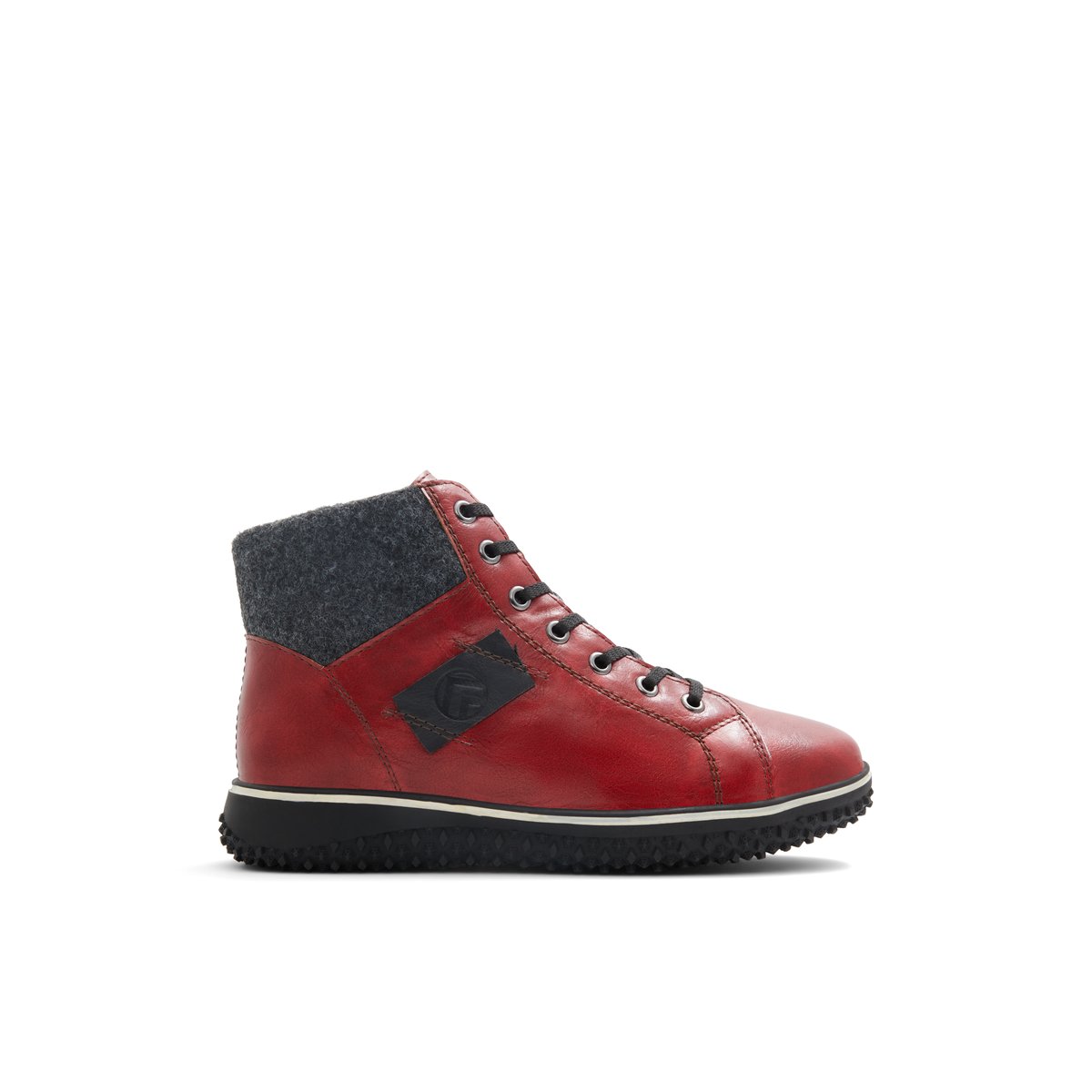 BANFF TRAIL-Frorennaa-Bottillon d'hiver - Talon plat - Rouge