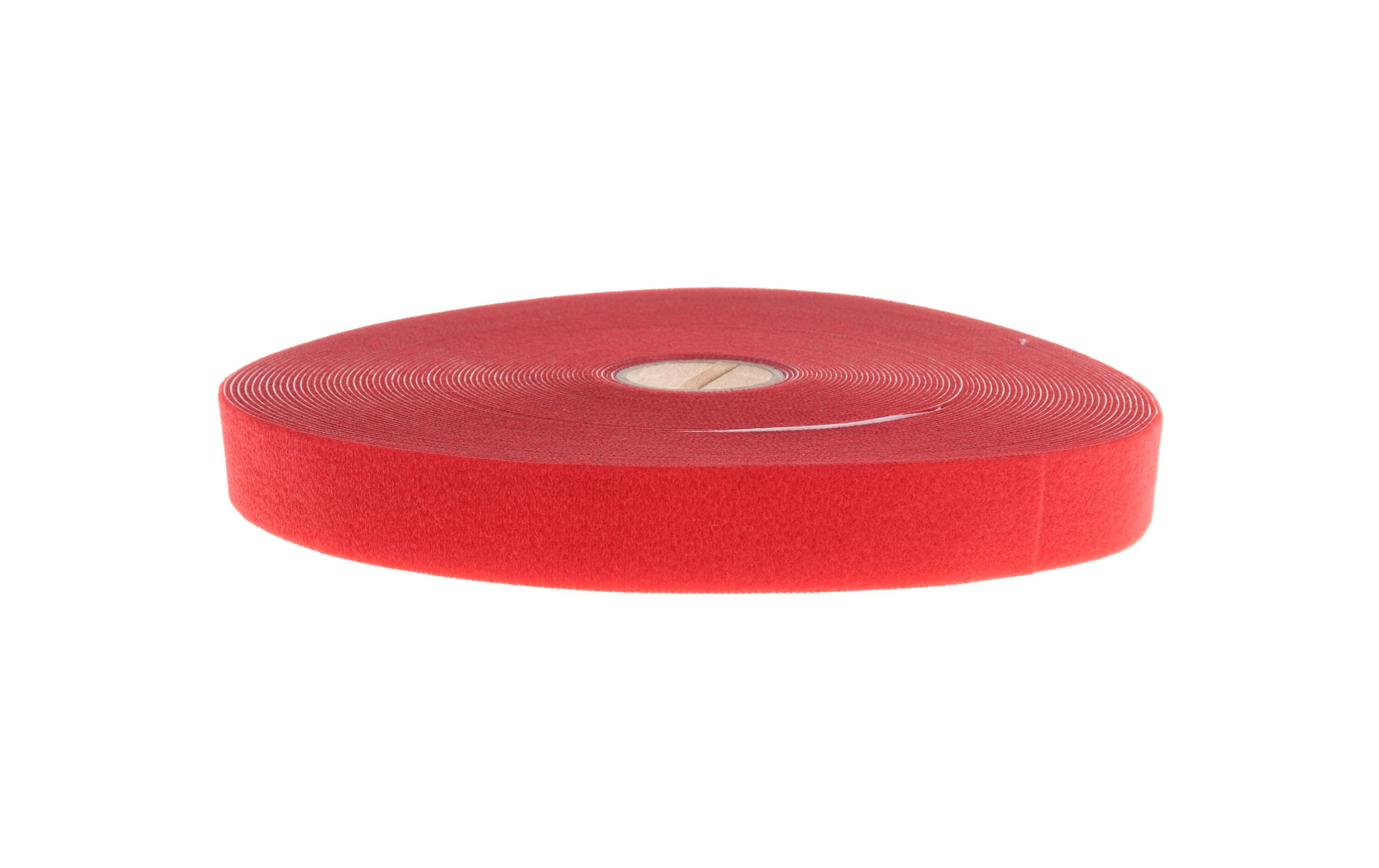 Klettband-Rolle ETN Fast Strap 25 mm x 25 m, RotKlett-Kabelbinder, 25 mm x 25 m, rot
