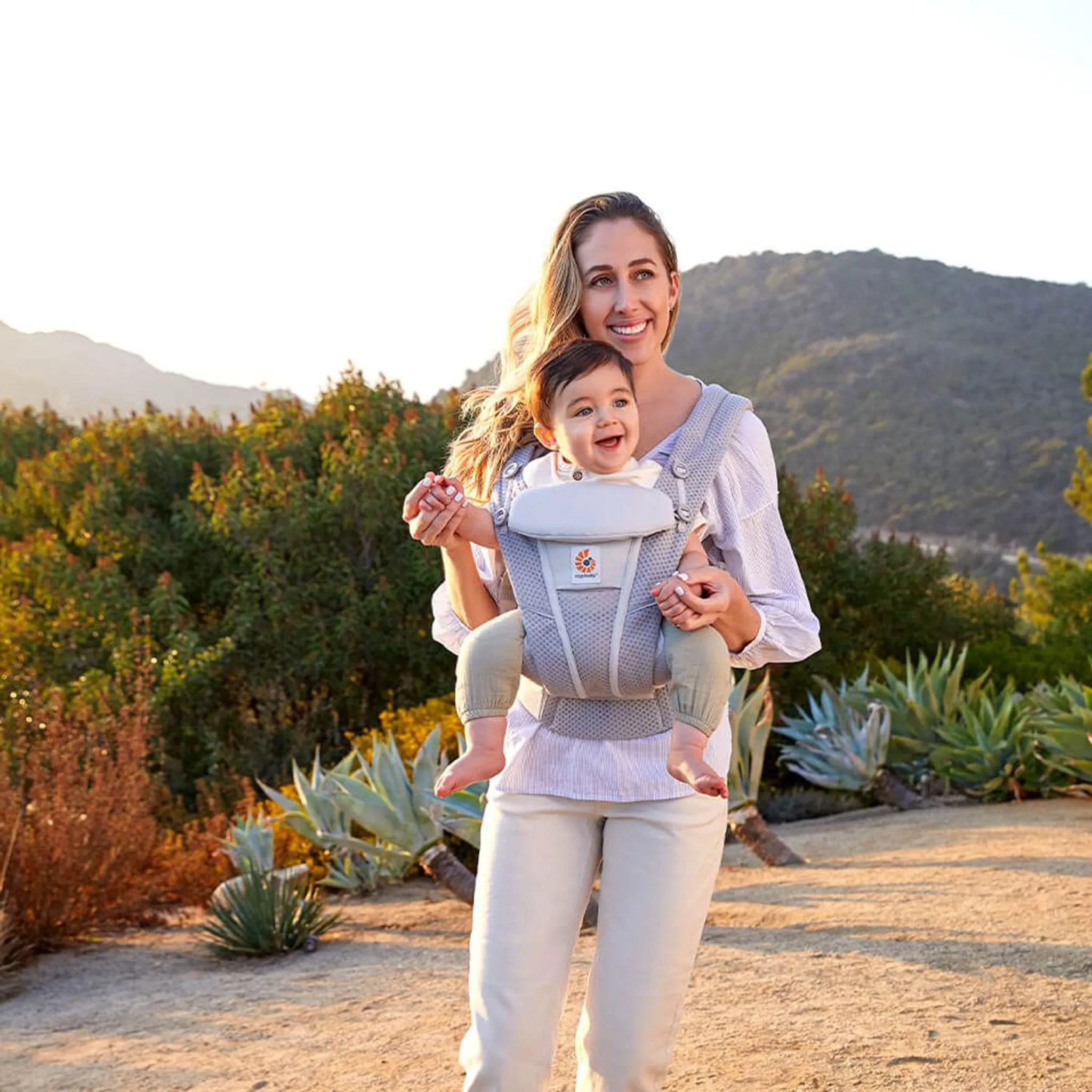 Ergobaby Porte-bébé 360 Omni Breeze - Gris Perle