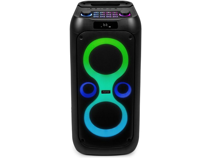 Fenton Bluetooth Speaker Core130 Schwarz Tragbarer Bluetooth-Party-Lautsprecher