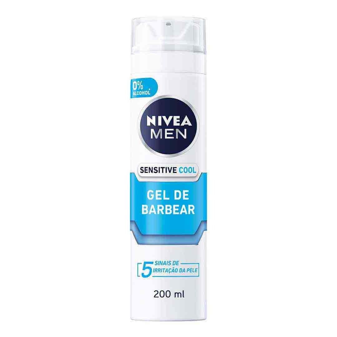 NIVEA  Gel Barbear Sensitive Cool - 200ml