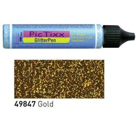 KREUL PicTixx GlitterPen Gold 29 ml