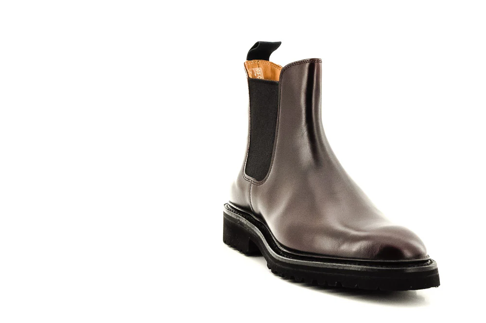 CROCKETT AND JONES - POPPY CAVALRY BURGUNDY