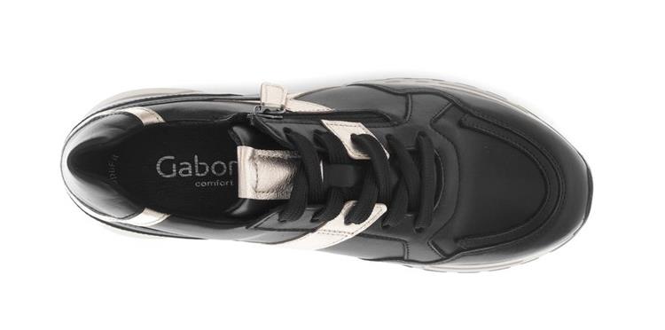 Gabor 76.368 schwarz/champagner