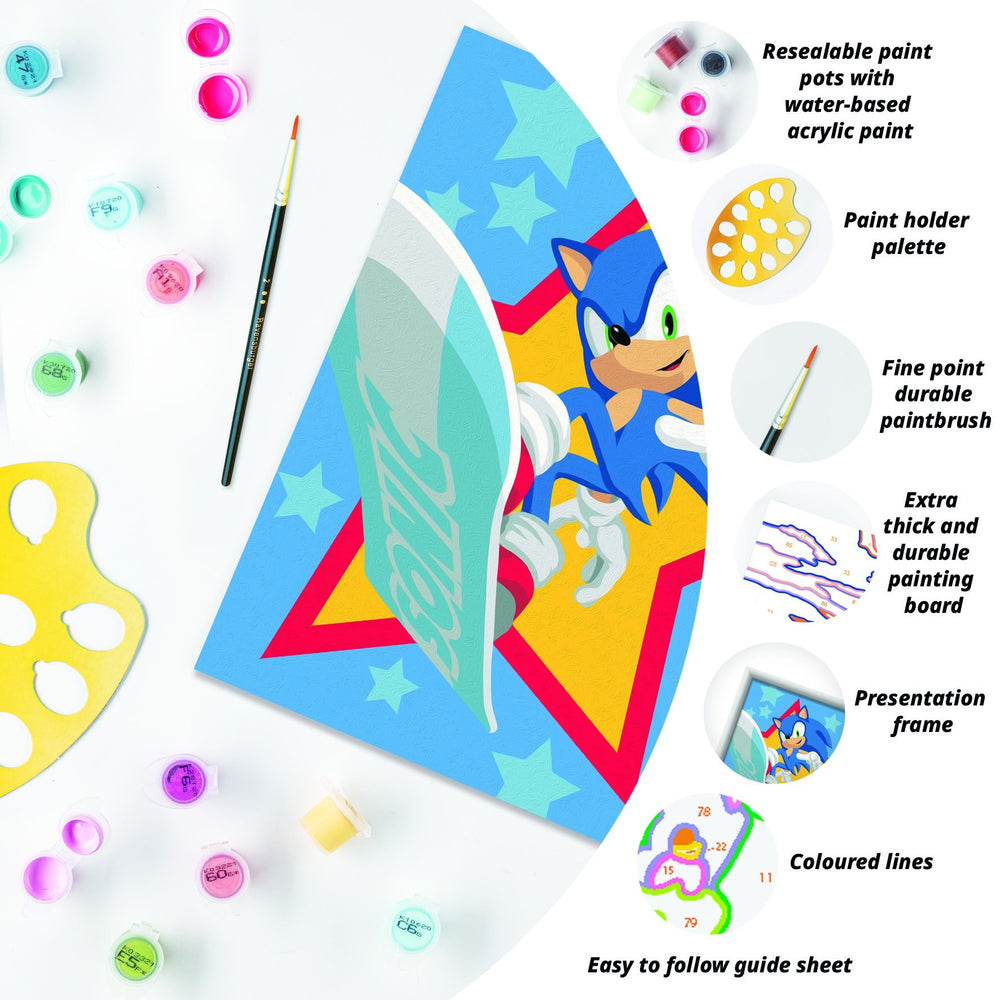 Køb Ravensburger CreArt Speedy Sonic