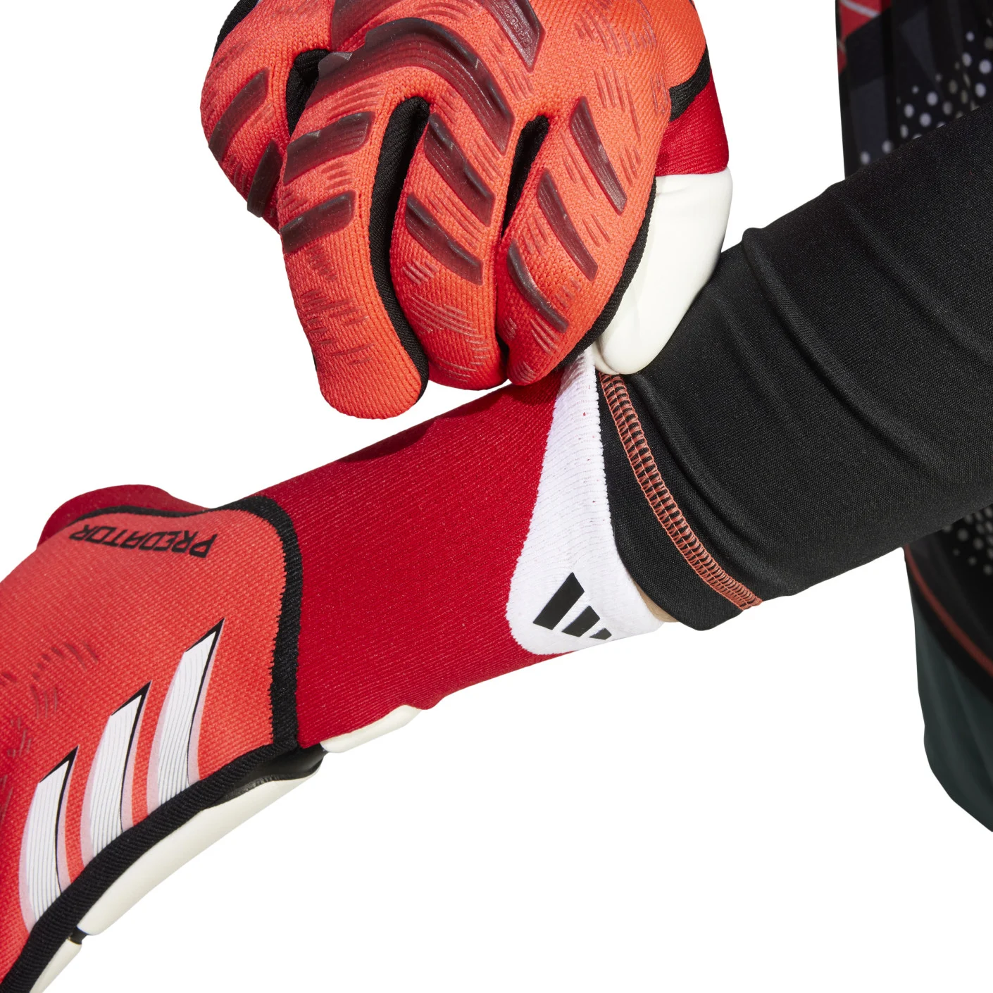 Adidas Predator Pro Keepershandschoenen Rood Wit Zwart
