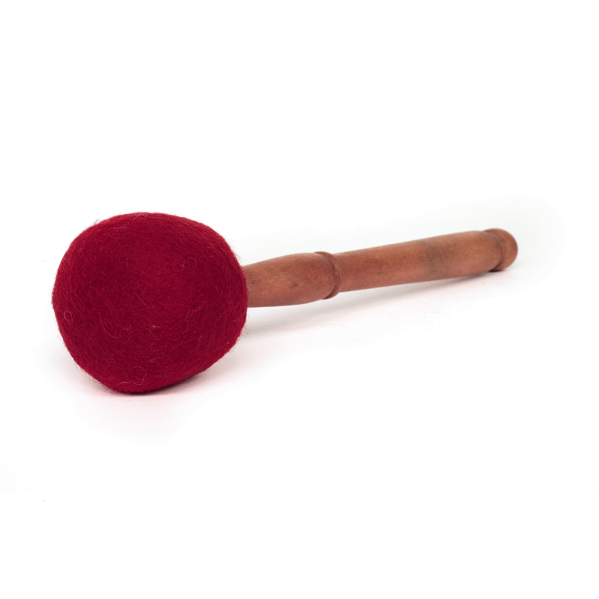 Gongschlegel 'Mallet', rot, braun, Ø 6,5 cm, H 28 cm günstig bestellen