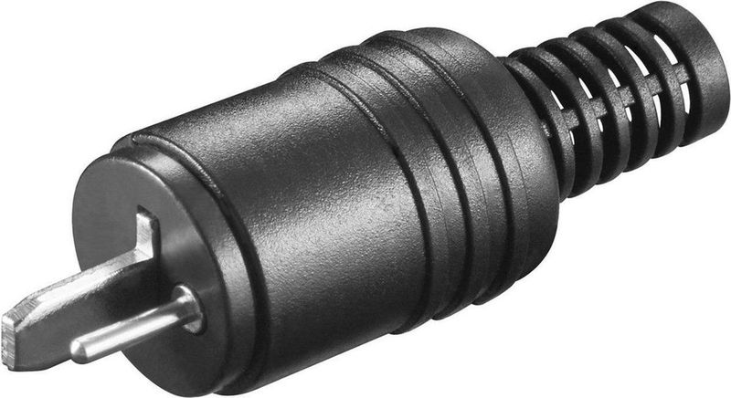 DIN - 2-Pins Luidspreker Connector - Schroefbaar - Kabelcomponent