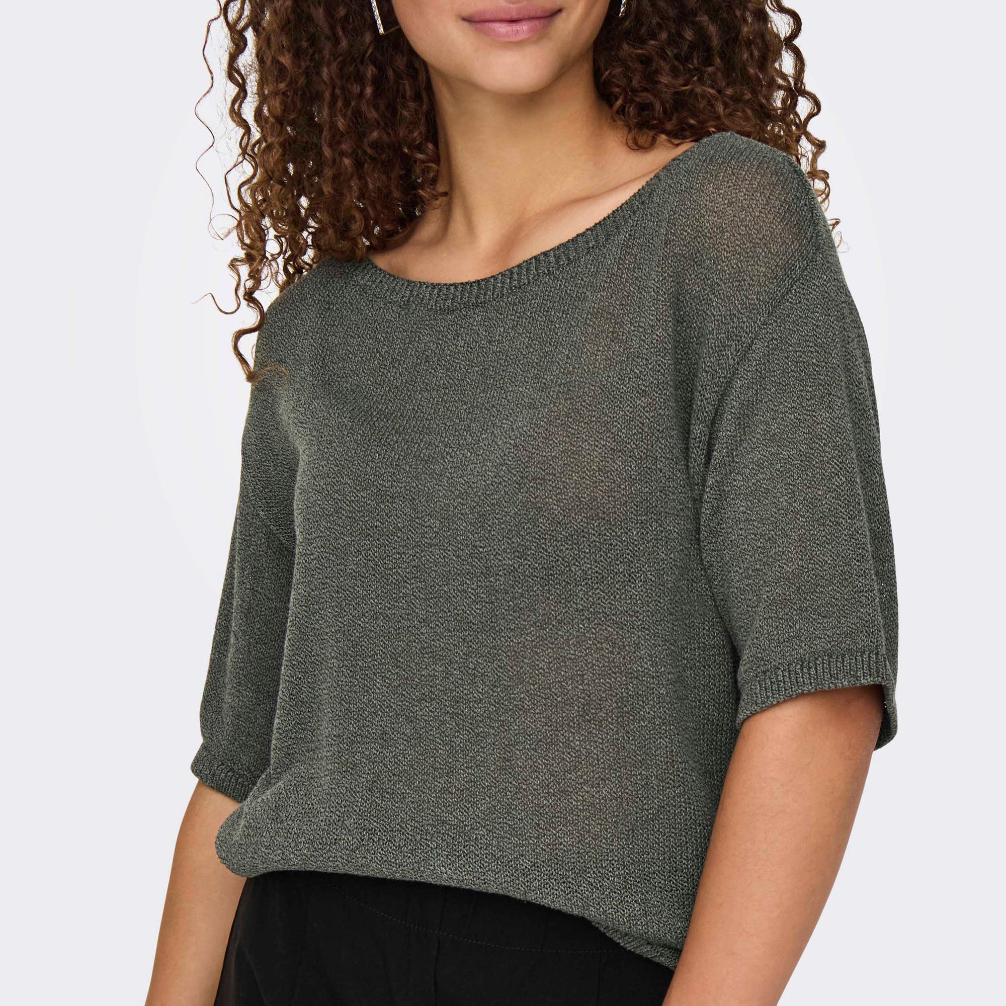 T-shirt Femme kaki