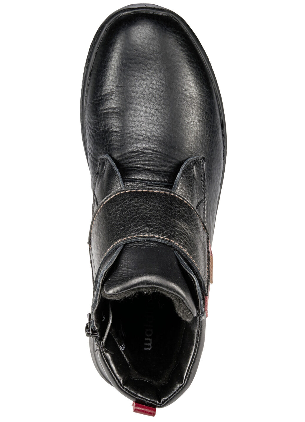 Waldläufer, bequeme Damen-Stiefeletten, Weite H, mit herausnehmbarem Fussbett