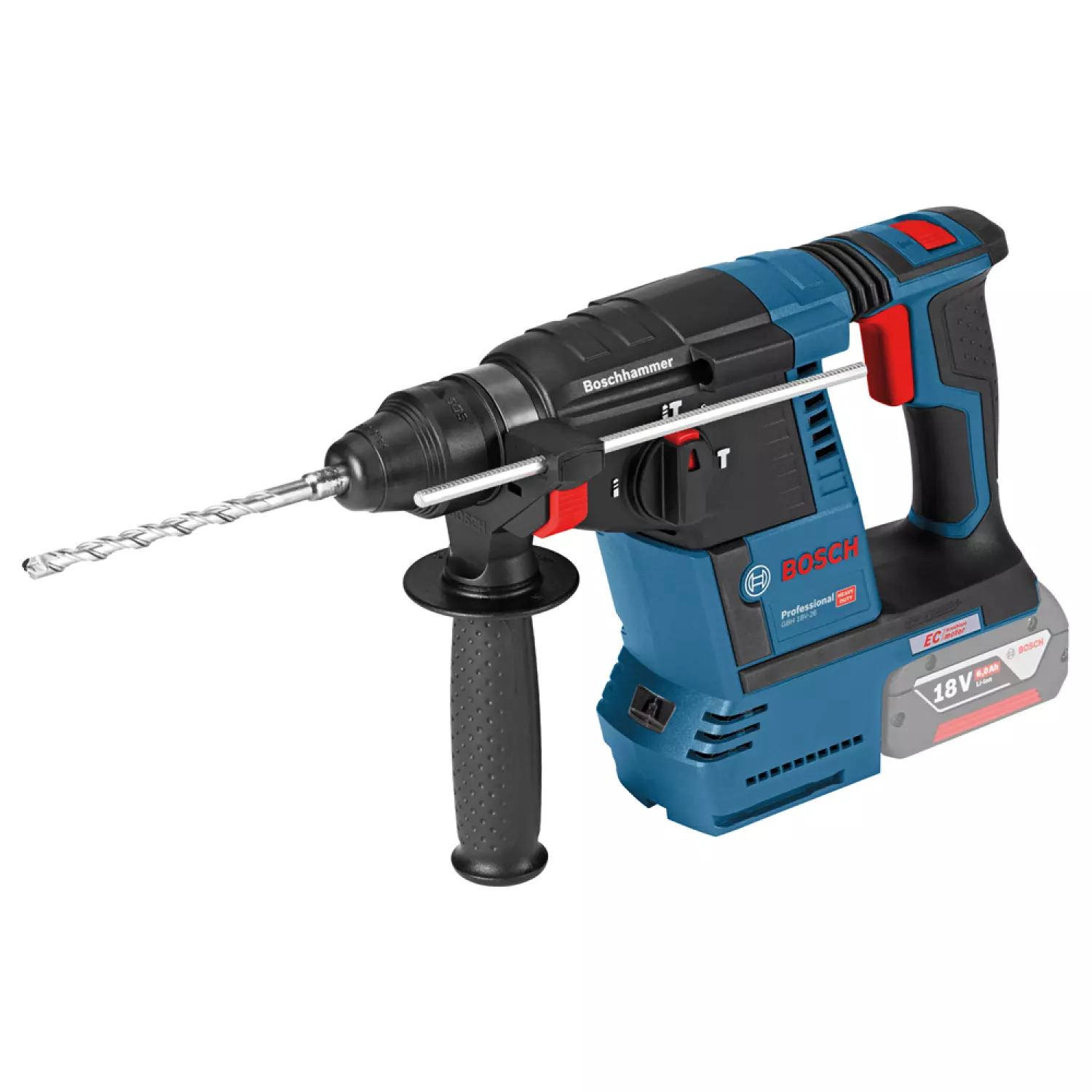 Bosch GBH 18 V-26 18V Li-ion accu combihamer body - 2,6J