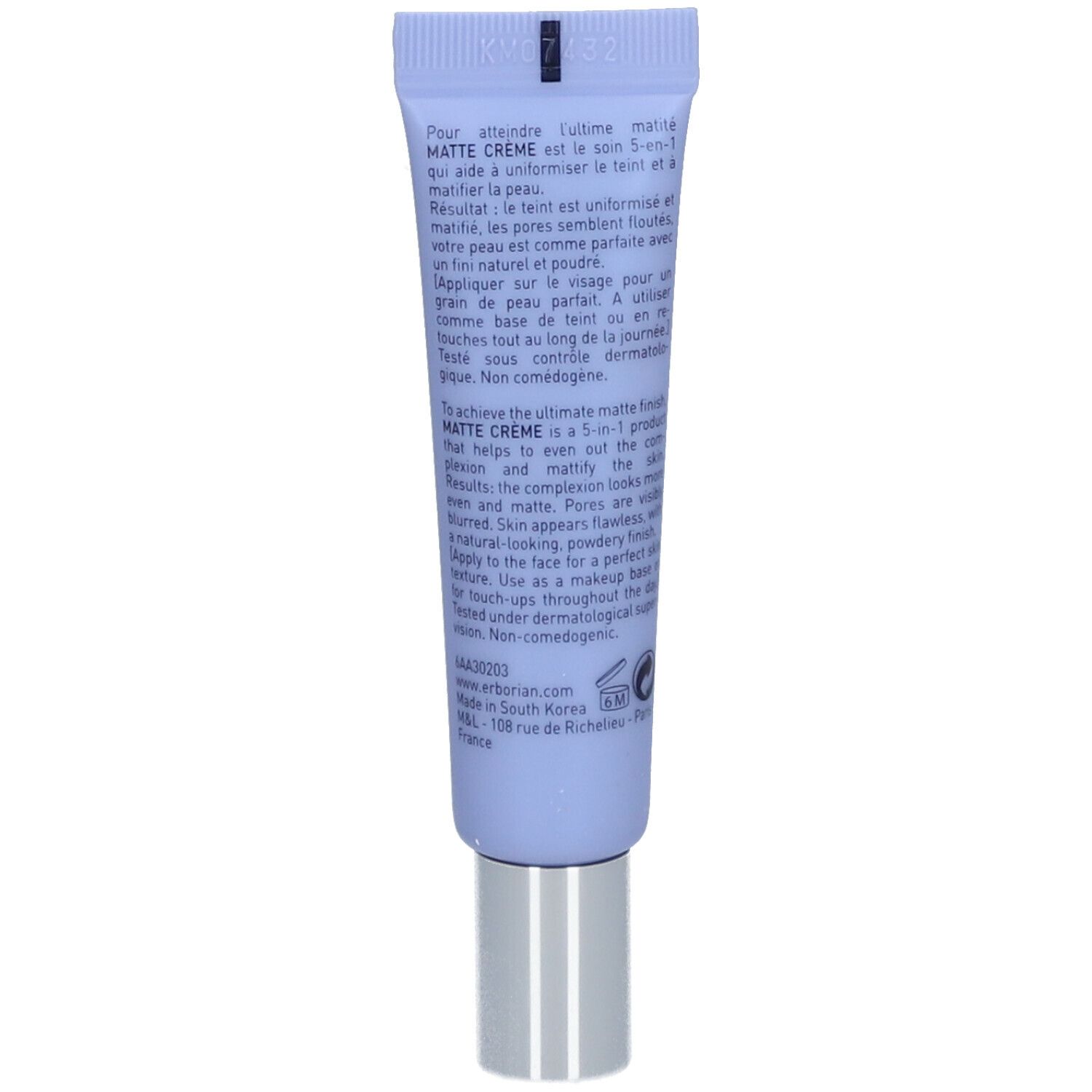 erborianische Mattencreme