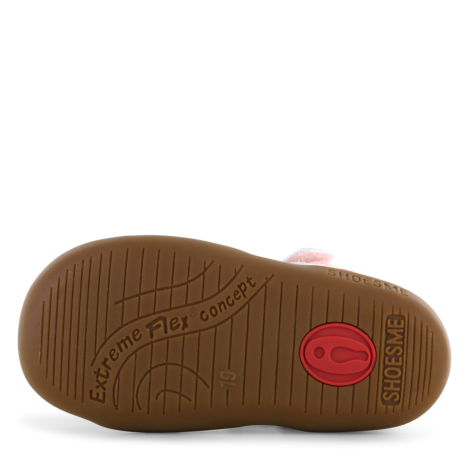Shoesme rosa Sandale mit Erdbeeren