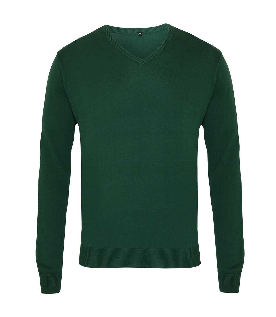 Premier - Pull à col en V - Homme (Vert bouteille) - UTRW1131