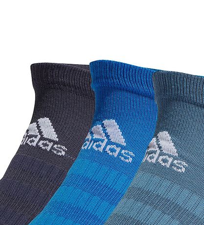 adidas Performance AnkelStrømper - 3-pak - AlteRød Blue/Bright B