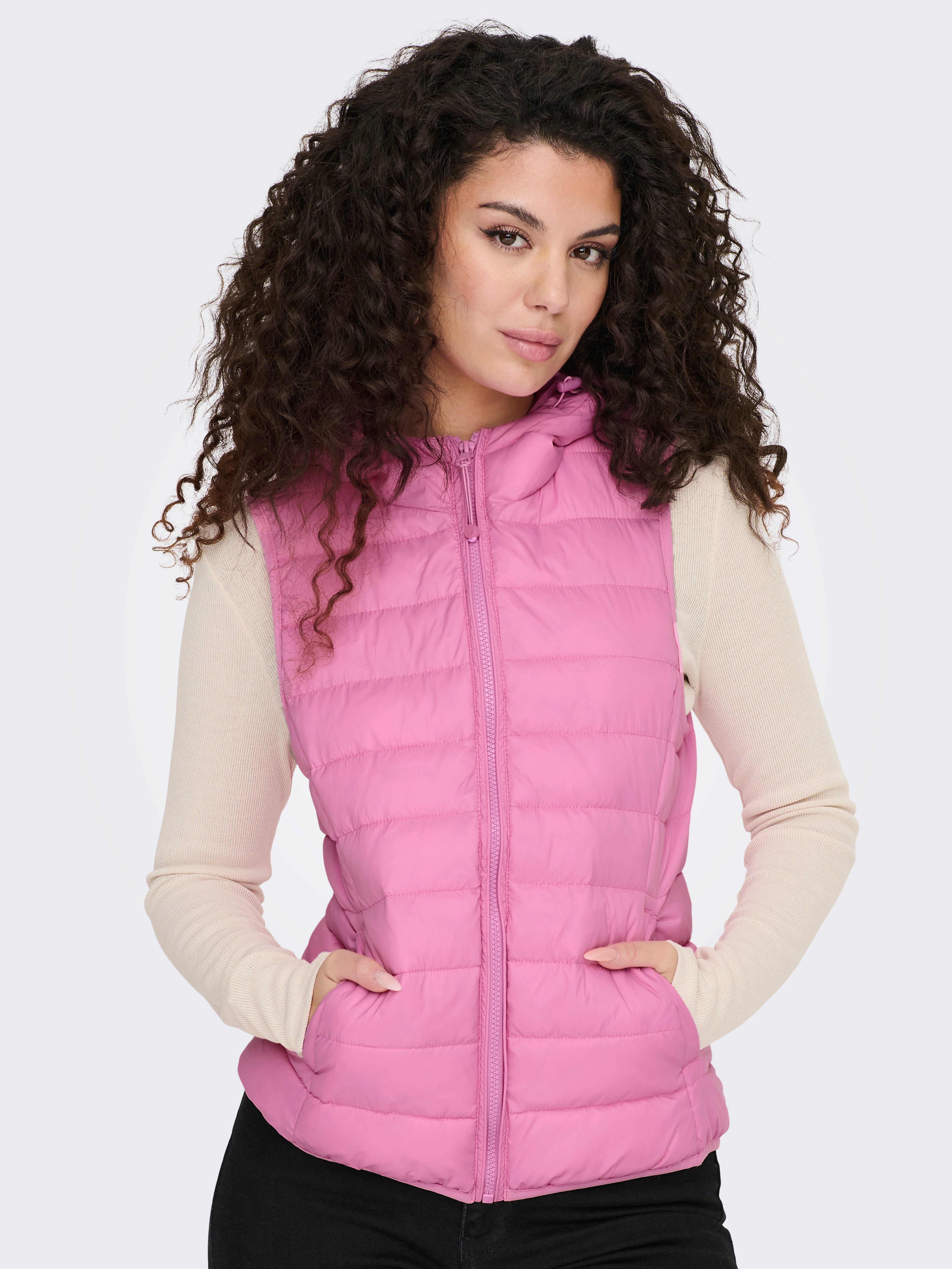 ONLNEWTAHOE Steppweste Fuchsia Pink