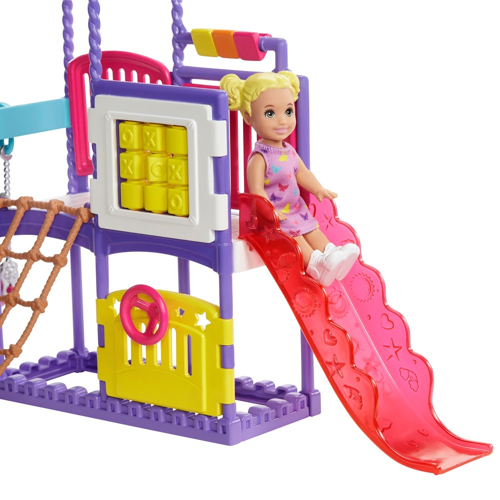 Barbie Skipper Babysitters Inc. Kletter- und Entdecker-Spielplatz Puppen und Spielset
