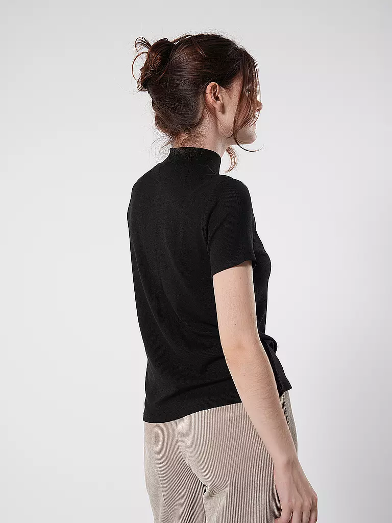 SOMEDAY Rollkragenshirt KARLUSIA schwarz