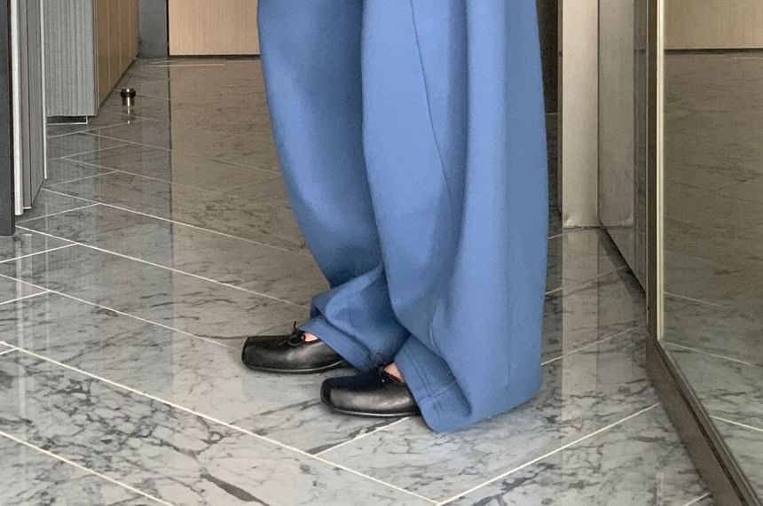 SeoulPop - Effen losse joggingbroek met trekkoord in de taille
