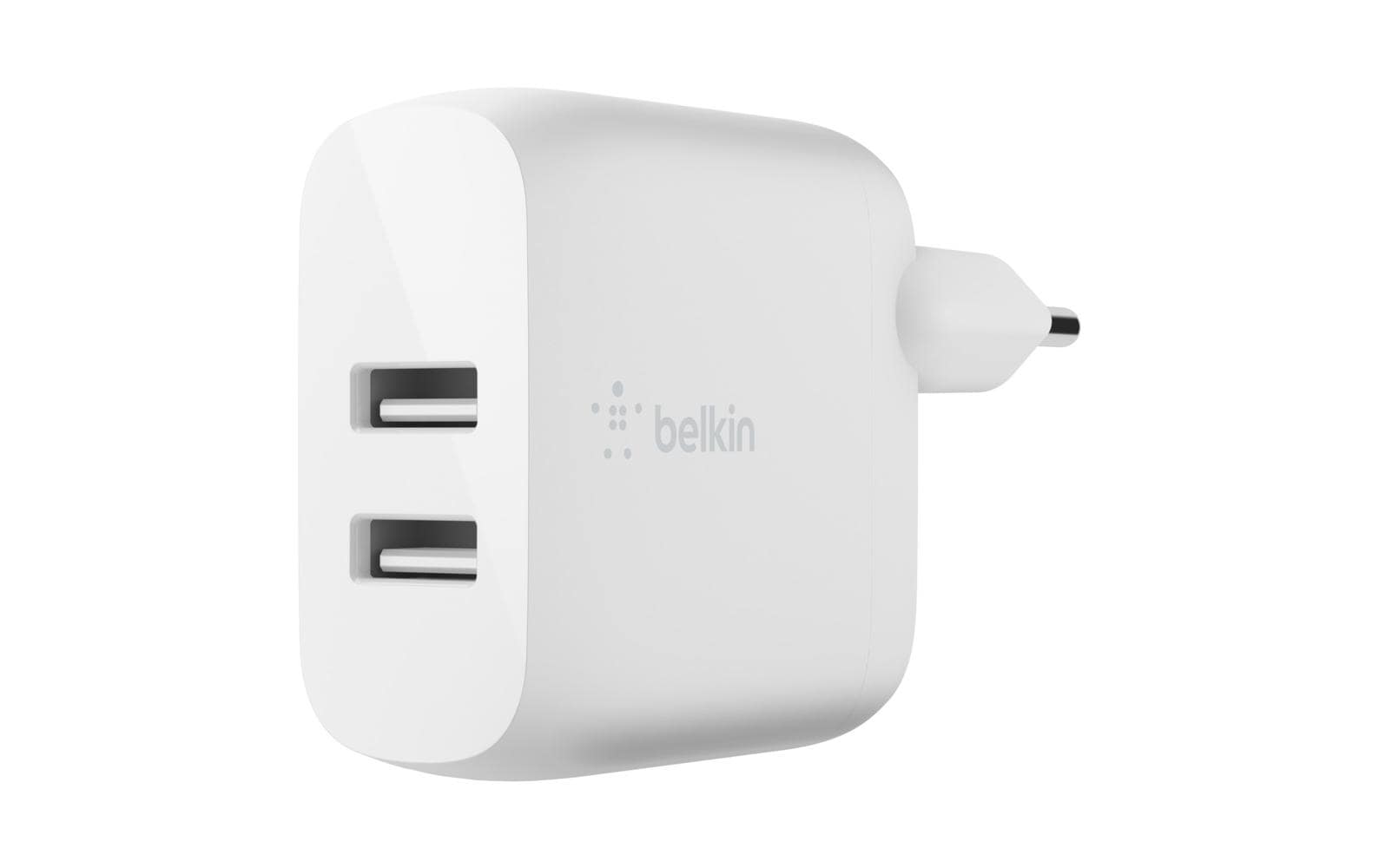 USB-Wandladegerät Boost Charge 2-Port USB-A 24W + USB-CSchnellladefähiges Ladegerät mit zwei USB-A Ports