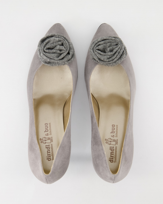 Dirndl & Bua 1990-04 Pumps in Grau