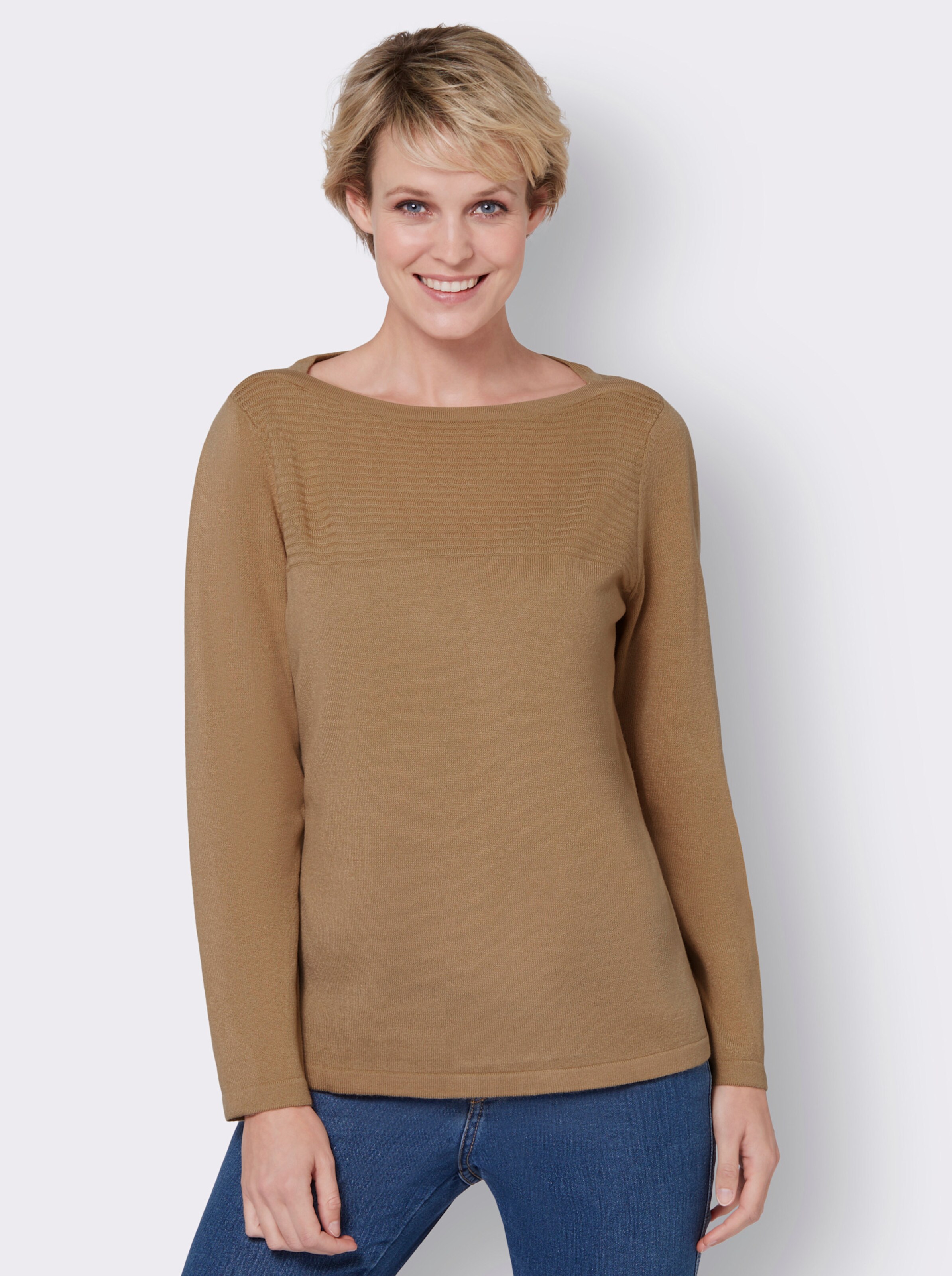 Langarm-Pullover