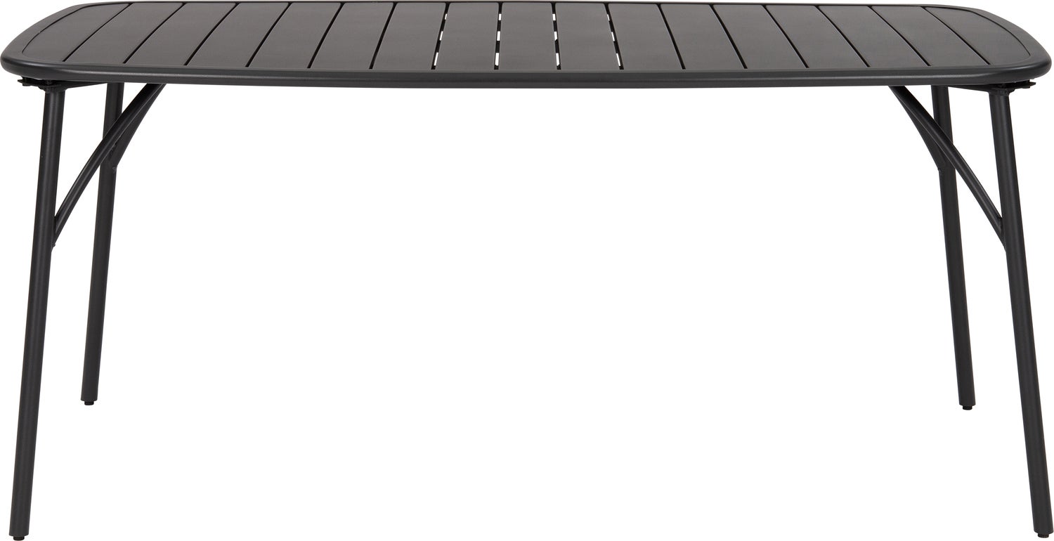 Intratuin eettafel Olle antraciet 162,8 x 90 x 73 cm