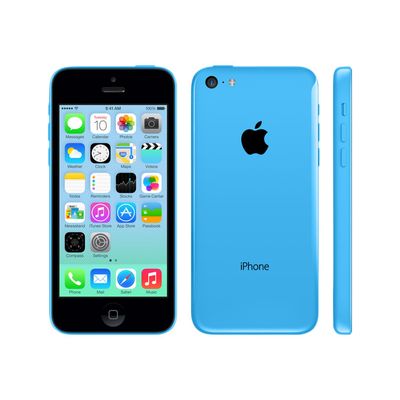 Apple iPhone 5c - bleu - 4G LTE - 32 Go - GSM - smartphone