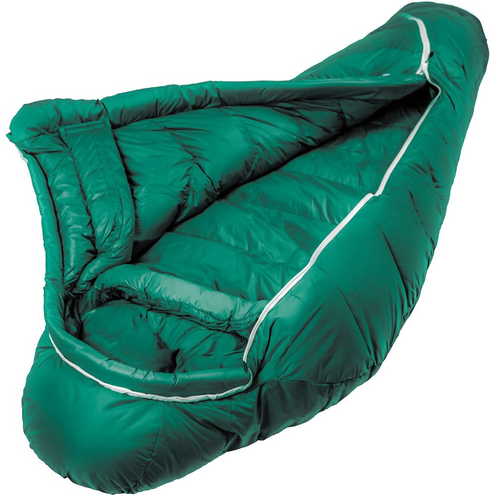 Grüezi Bag Biopod DownWool Subzero 185 Schlafsack pine green