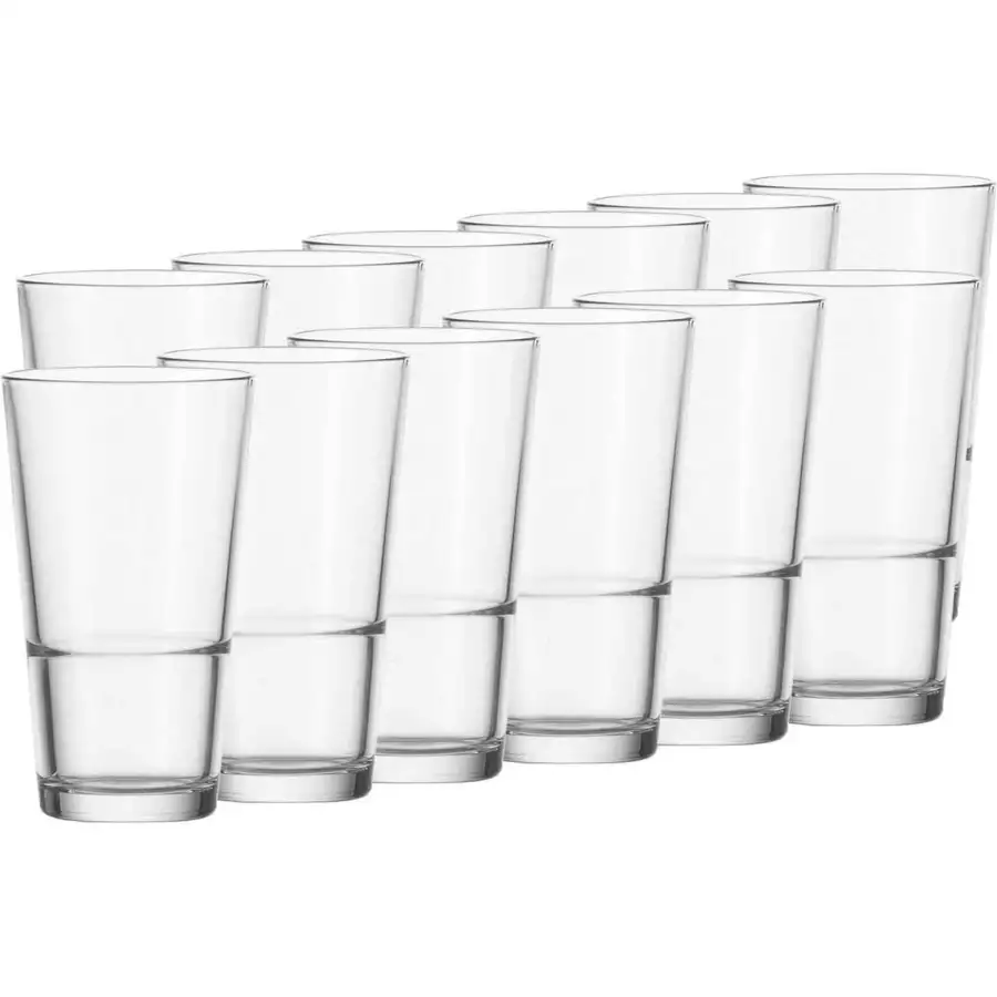 Leonardo Trinkgläser Event 240 ml 12er Set transparent