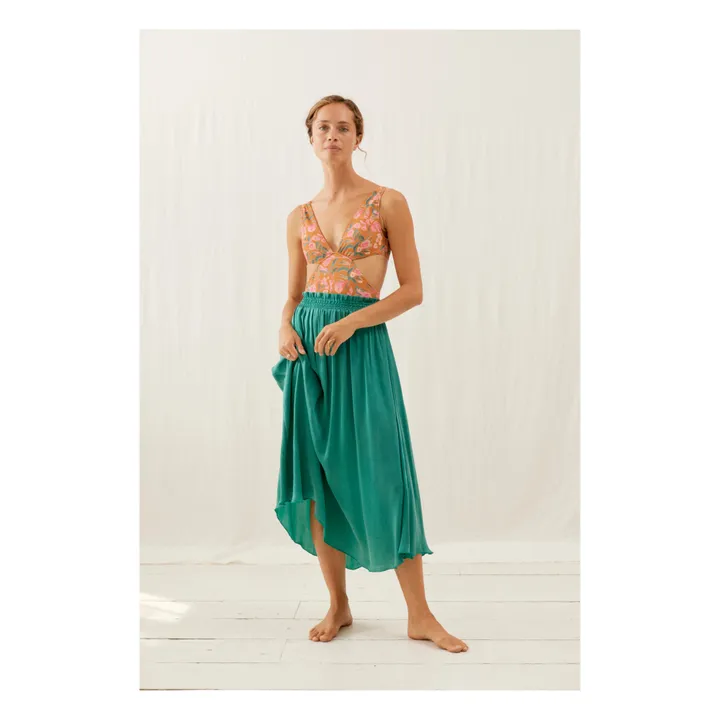 Louise Misha Maillot 1 Pièce Navagio Fibres Recyclées - Collection Femme | Rouille
