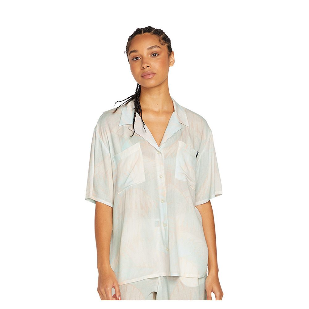 Volcom PALMY NITES - Chemise Femme melon