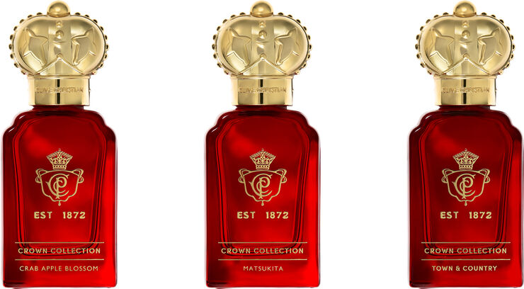 CLIVE CHRISTIAN Crown Collection Traveler Set 3 X 10 ml
