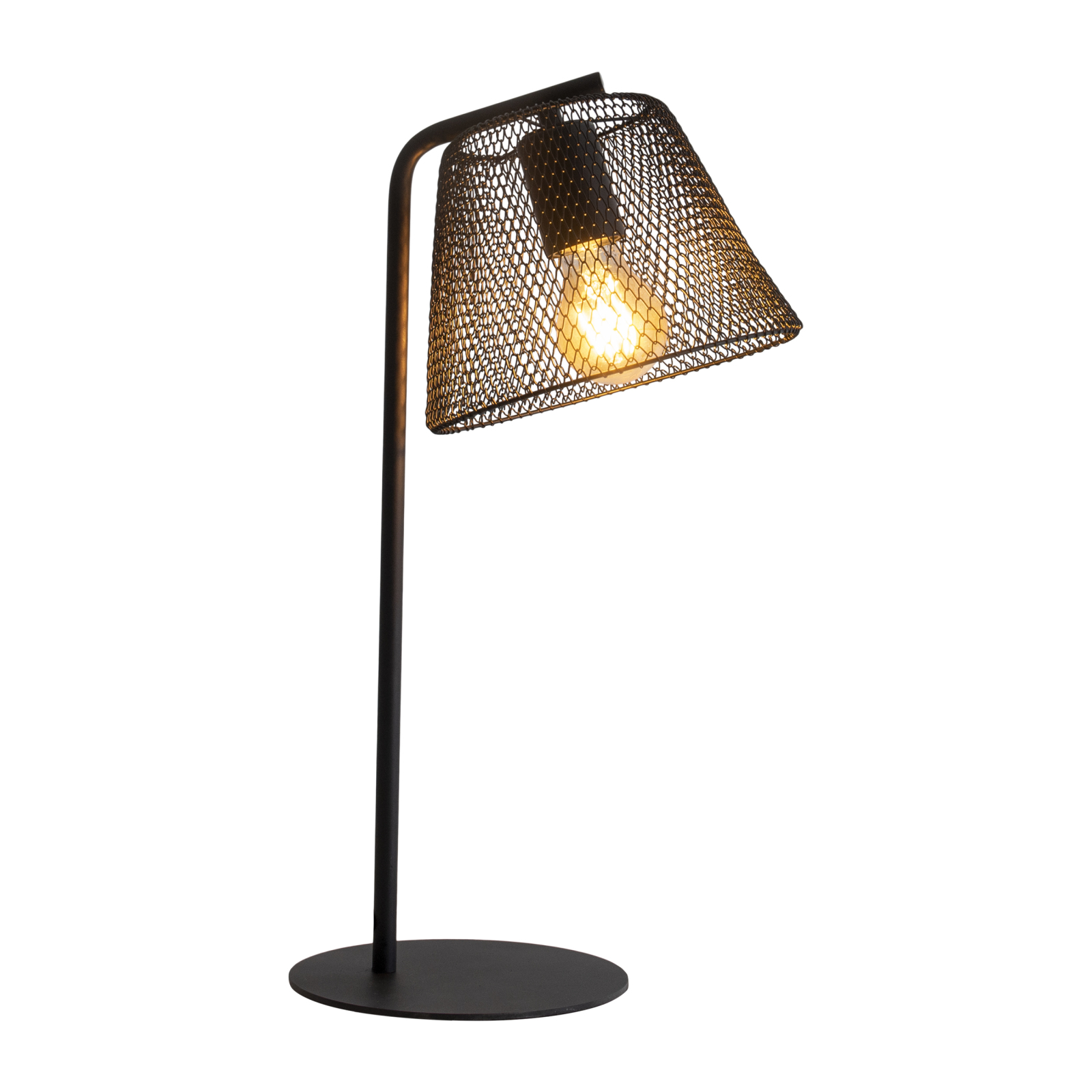 Tischleuchte - schwarz - 50 cm