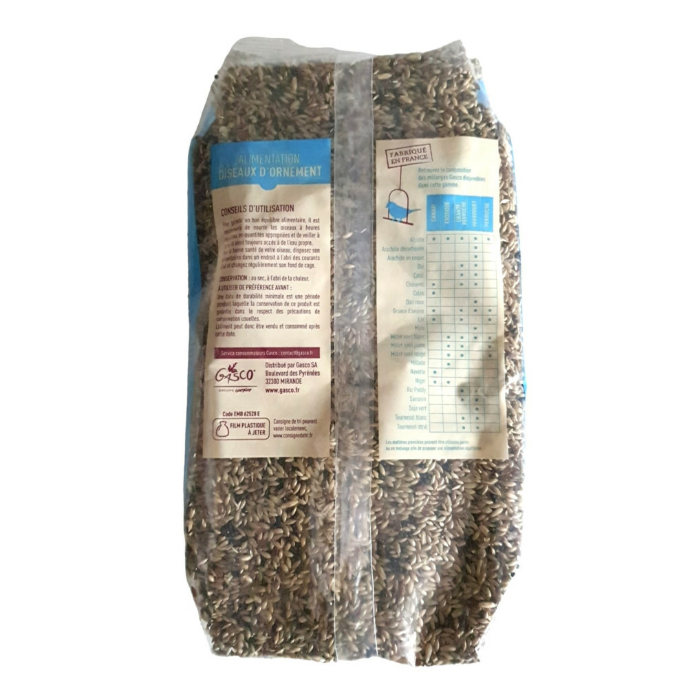 Graines pour canari 1 kg oiseaux