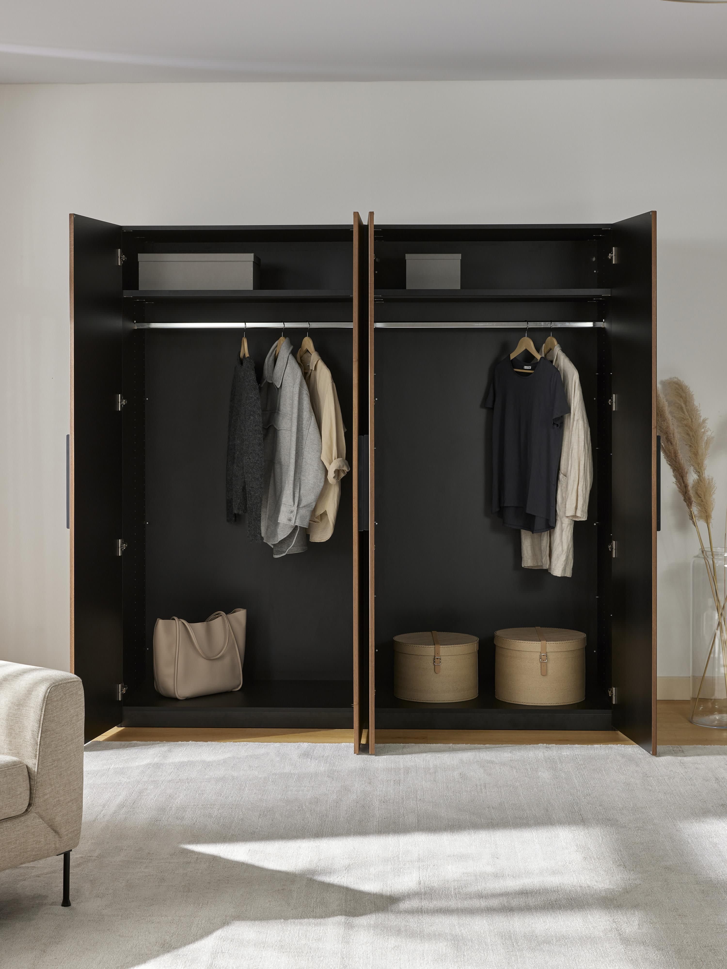 Modulaire draaideurkast Simone, 200 cm breed, diverse varianten