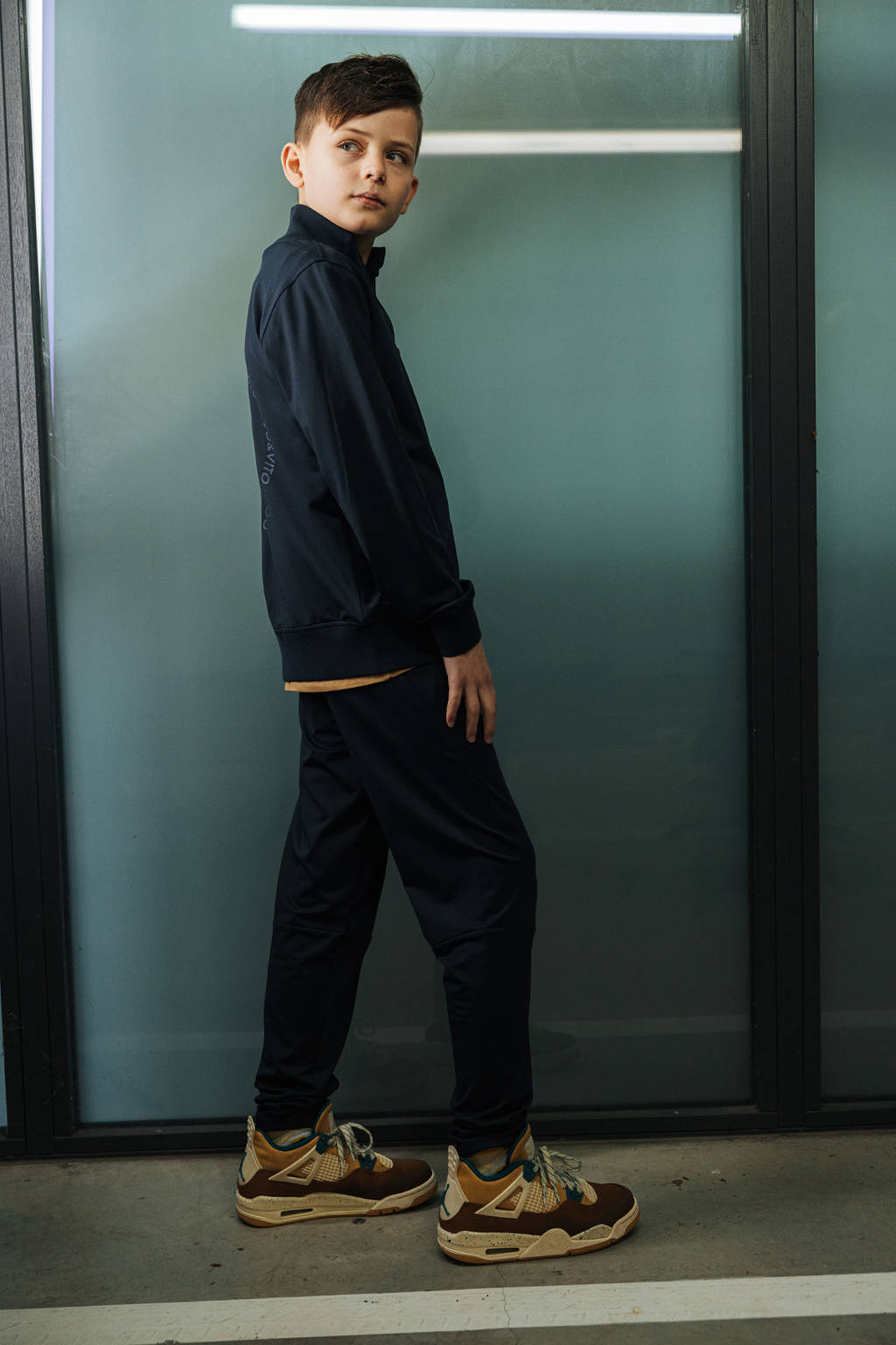 TYGO & vito regular fit broek Jake donkerblauw