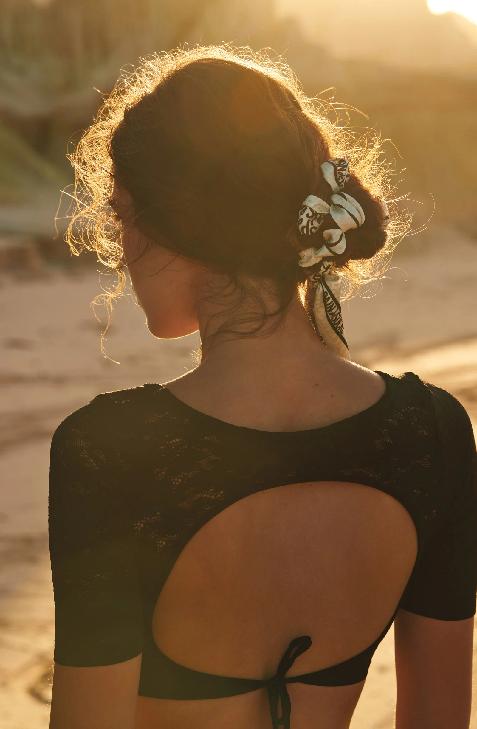 mia Petit foulard imprimé SIGNATURE Signature
