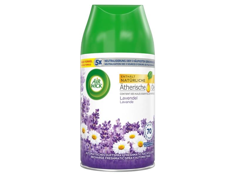 Air Wick Duftspender Nachfüller Freshmatic Lavendel Geruchsneutralisation und frischer Duft mit ätherischen Ölen