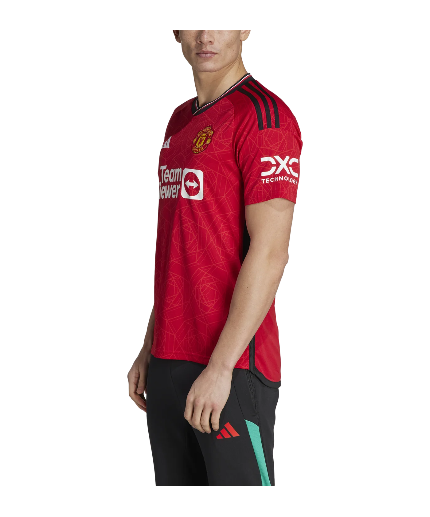 adidas Manchester United Trikot Home 2023/2024 Rot