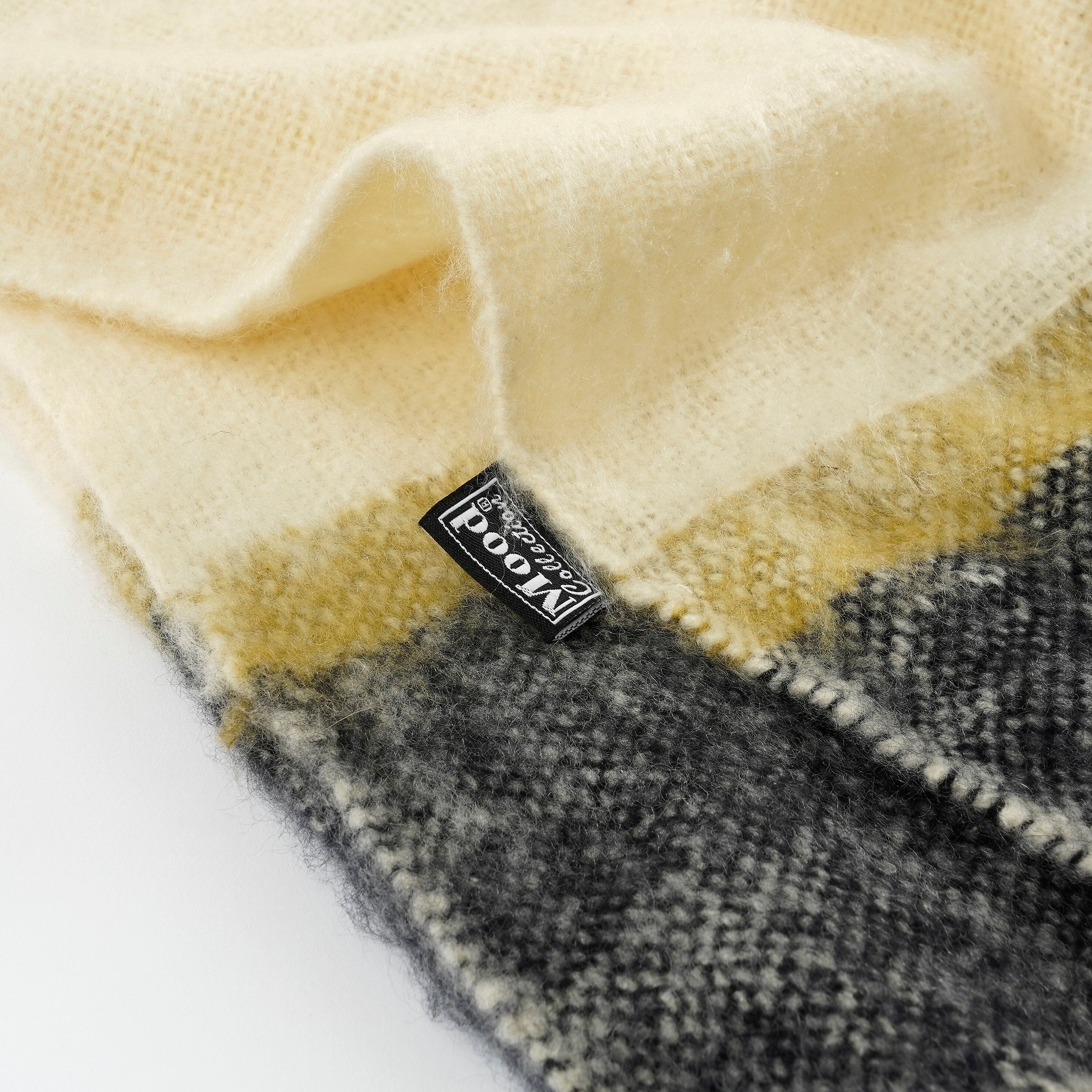 In the Mood Plaid off white - l180xb130cm