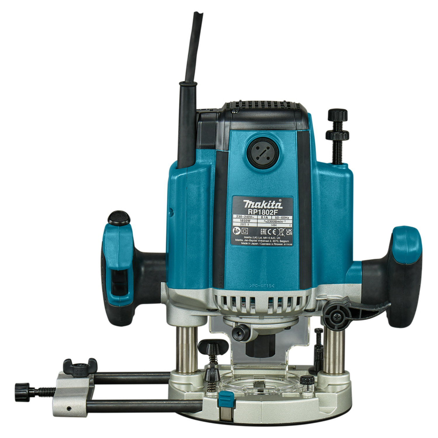 Makita RP1802FX04 Bovenfrees - 1850W - 12mm