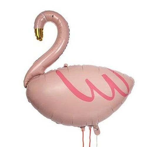 Meri meri reuze folie ballon - flamingo