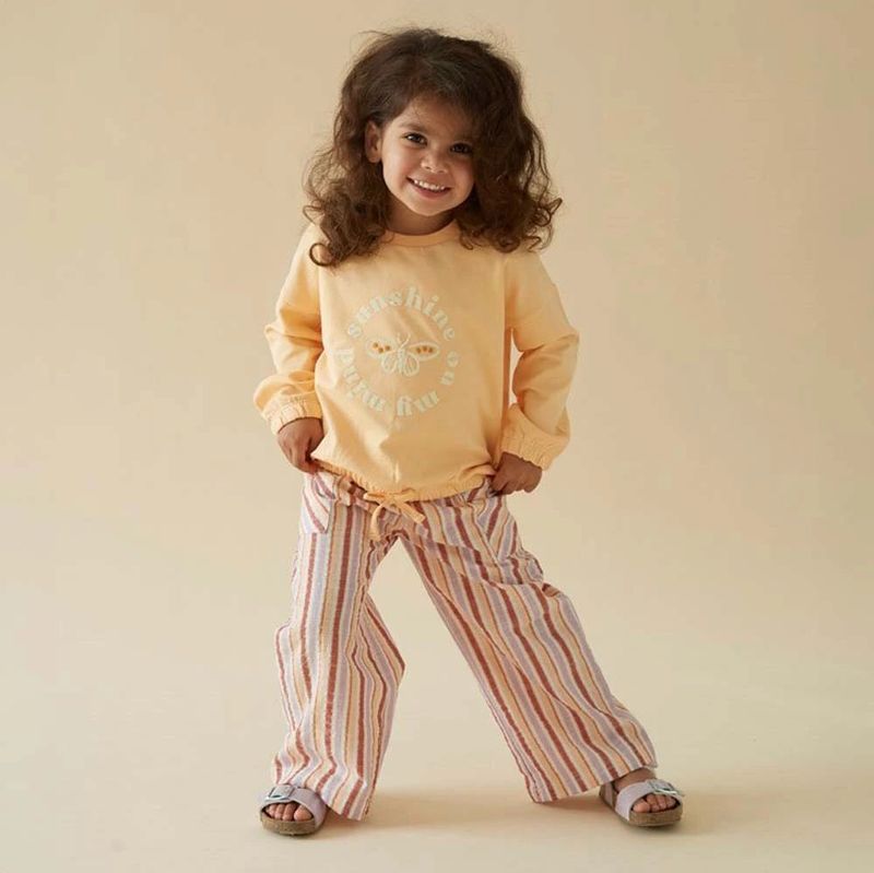 Jubel meisjes sweater - Perzik