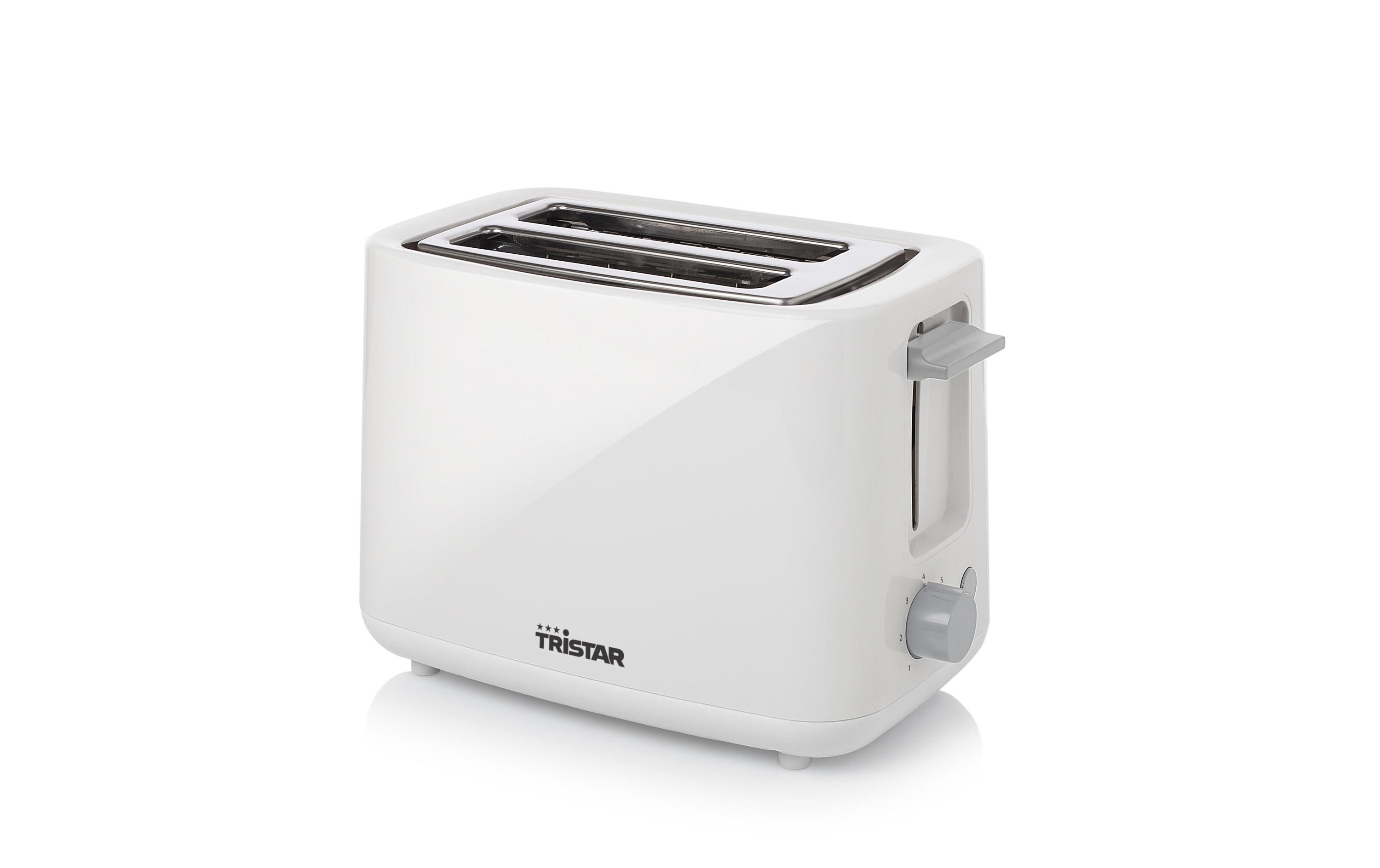 Toaster BR-1040 WeissKlassischer Toaster, Weiss