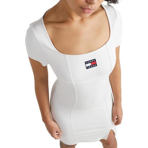 Tommy Jeans - TJW ARCHIVE BODYCON Blanco